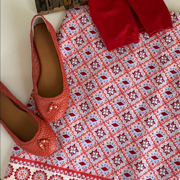 🆕TALBOTS Women’s A-Line Geometric Print Skirt. - Picture 3 of 8